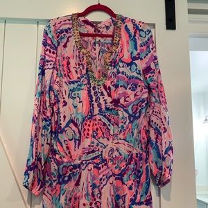 Lily Pulitzer Shell Out Colby Romper